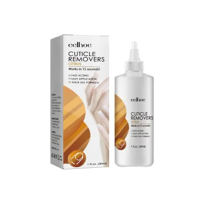 EELHOE 30Ml Instant Cuticle Care Gel Dead Skin Exfoliator Cuticle Remover Softener Liquid Gel Nail Care Nourish Softener Remover