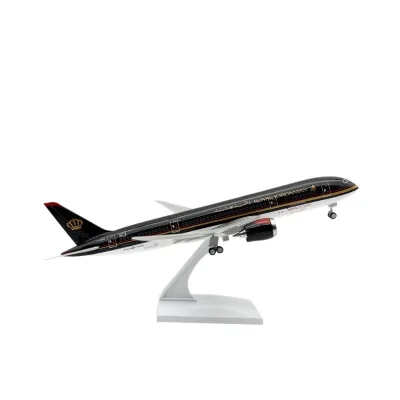 30cm B787 Royal Jordanian Model Aircraft Resin & Metal Alloy Plane for Collectors
