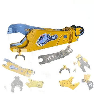 HMB Demolition Scrap Metal Shear Eagle Shear for Auto Metal Recycling High Hardness Factory Direct Sale
