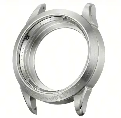 Custom CNC Milling Grade 5 Titanium Watch for Blank Brushed Finish Mechanical Watch Shell Components 33-40mm OEM/ODM