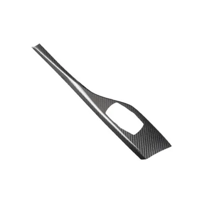 Dry Hard Carbon Fiber Multimedia Control Panel Center Console Cover Trim for BMW 1/2 Series F20/F20 LCI F21/F21 LCI F22 F23 RHD
