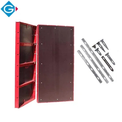Formwork Panel Metal Steel Concrete Molds Steel Bar Concrete Construction Pillar Mould