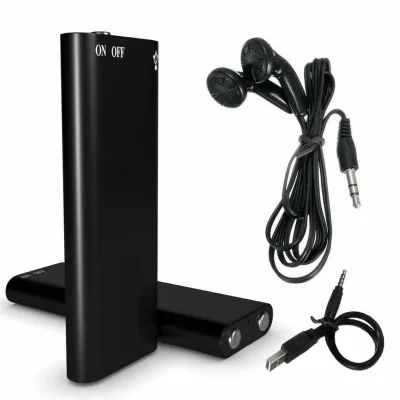 4GB 8GB 16GB 32GB Ultrathin Sound Digital Recorder Extra Long Recording Mini Voice Activated Dictaphone Noise Reduce