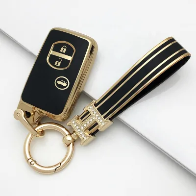 High Quality TPU Car Key Case Cover for Supply Golden Supplier Swift Car Key Cover Toyota