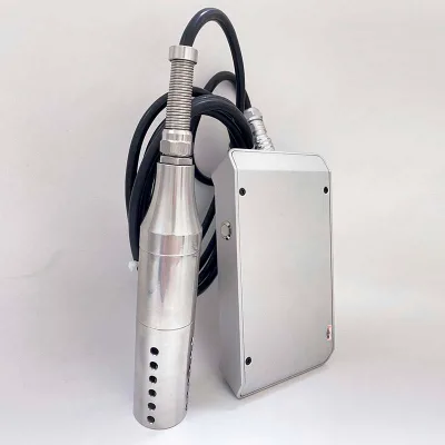 Portable Tuning Fork Liquid Hydrometer Built in PT100 Sensor Automatic Temperature Compensation Density Tester