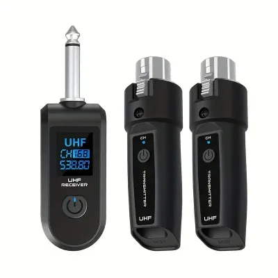 Wholesales Professional UHF Audio XLR Adapter System Transmitter Receiver for Dynamic Stage Performance