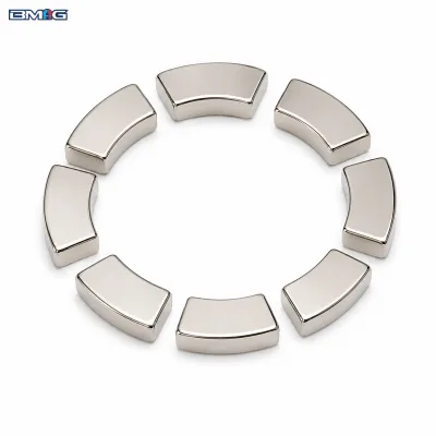 N52H Neodymium Arc Magnets for FPV Quadcopter Outrunner Motor Rotors and Repeat OEM Production