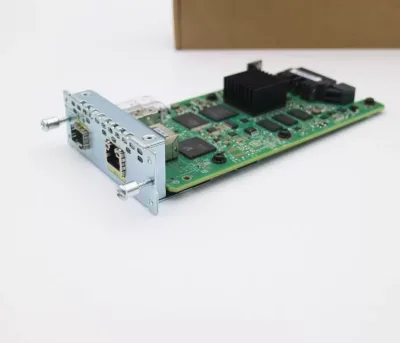 Single Port Gigabit Ethernet Network Interface Module NIM-1GE-CU-SFP Hot Swappable Expansion Card for Enterprise Network Router