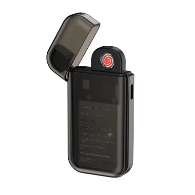 High-end Plastic Electronic Rechargeable Windproof Lighter-Creative Stylish Modern Minimalist Men's Birthday Customization