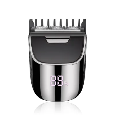 LiLiPRO Portable LCD Display Waterproof zero Gap Self Shaving Hair Trimmer