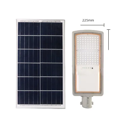 Die Casting Aluminum Split Solar Panel Power LED Lighting Smart Remote Sensor Control Waterproof Street Light Manufacturer
