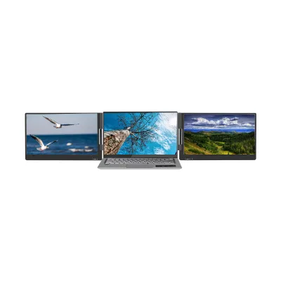 Portable Monitor 14Inch" | Adjustable Angles for Coffee Shop Remote Work