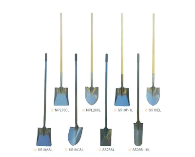 Commercial Heavy Duty Construction Children Garden Fiberglass t Grip Best Quality of Shovel Handle square Heavy Dutyin China