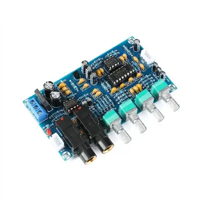 PT2399 Dual AC12V Electronic DIY PCB Karaoke Reverberation Module Linear Comparators Digital Amplifier Audio Amplifiers