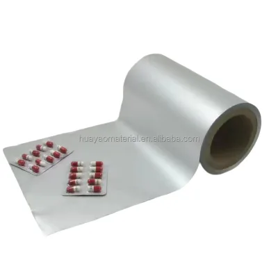 Factory Price Free Sample Alu Foil Blister Packaging PTP Blister Foil HSL
