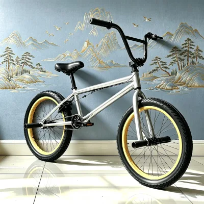 ALNS TF20 008 20" Steel Hard Frame BMX Dirt Jump Bicycle with Single Speed U Brake Bead Pedal