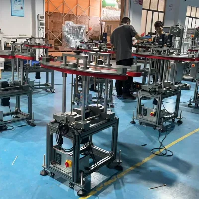 BSK-JP01 Factory Semi Automatic 1 Motor Bottle Clamping Conveyor with Belt