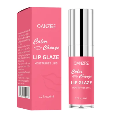 Color-Changing Lip Oil Flash Mirror Moisturizing Lip Pearlescent Nourish Liquid Lip Plumper Gloss