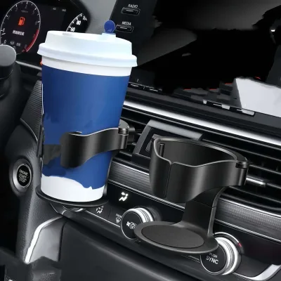Car Cup Holder Air Vent Outlet Drink Coffee Bottle Holder Can Mounts Holders Beverage Ashtray Mount Stand Universal Accessories