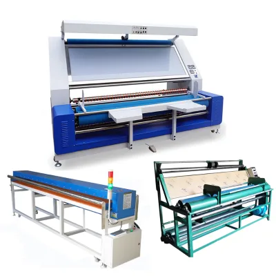 Fabric Inspection Machine | Fabric Rolling Machine | Needle Detector Machine | Garment Fabric Quality Control Equipment