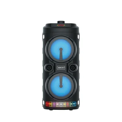BKK Ship From USA QERE Mini Portable Speaker Outdoor Blue Subwoofer With Karaoke Machine/karaoke Metal Bass Wireless Speaker