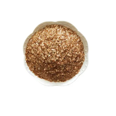 Glitter Lip Gloss Mica Powder Cameleon Red Gold Mica Powder for Soap