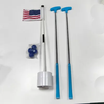 Putting Green Flag Golf Pole Pin Flagpole Golf Hole Cup Nylon Golf Flags