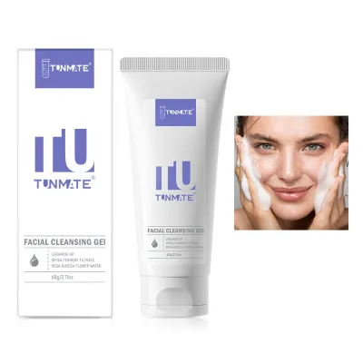 Deep Cleansing Foam Double Cleansing Facial Gel Wash Herbal Whitening Face Wash Blackhead Gel