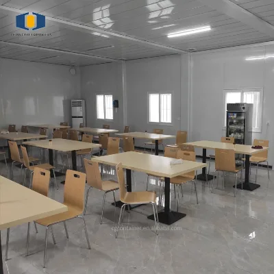 CGCH Quick Assembly Temporary Container House Premade Mobilhome Movable Restaurant With Kitchen For Sale