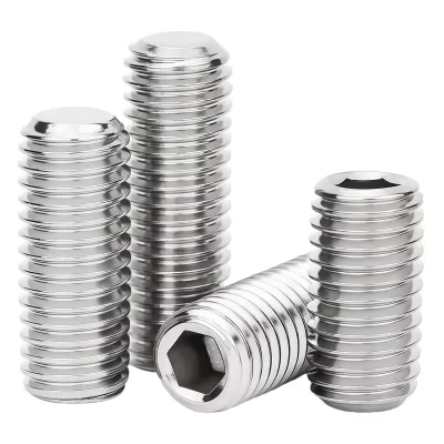 Set Screws Slotted with Classic Slot Design for Simple Installation, Furniture and General Hardware Fixing