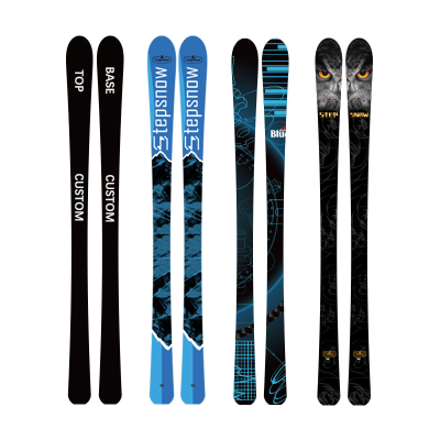 China Custom Design Alpine Skis OEM ODM Manufacturer Factory Wholesale Lightweight All Mountain Freestyle Wood Ski