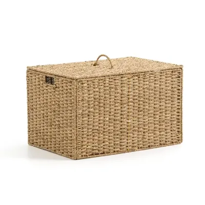 ECO-friendly Seagrass Basket, Seagrass Woven Basket With Handle, Seagrass Products Made in Vietnam