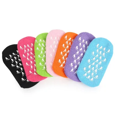 Foot Care Beauty Spa Moisturizing Socks Heel Compression Toe Spa Gel Silicone Moisturizing Gel Sock