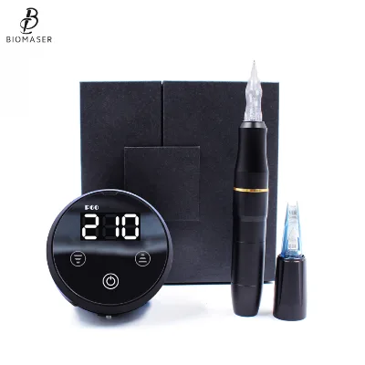 Rechargeable P60 Battery Power Supply+Tattoo Machine Pen Kit Fit Universal Needles/BMX Screw Needles