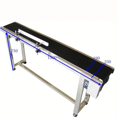 PVC Belt conveyor laser printing coding machine