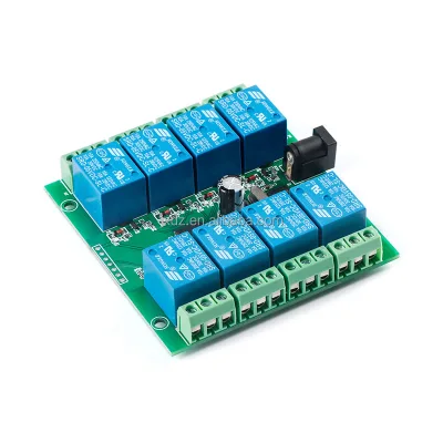 LCUS-8 Type 8-channel USB Relay Module USB Intelligent Control Switch Module New