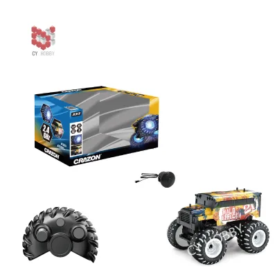 2.4G Remote Control 1: 16 Transparent Off-Road Vehicle