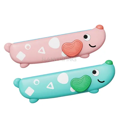 HW Baby Early Education Learning Music Toy Musical Instrument Cute Dog Harmonica Kids Game KWhistle
