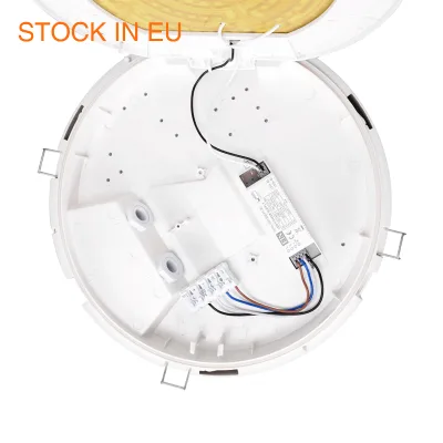 IP66 IK10 Tri-proof Corridor Lamparas Para Exteriores Jhumar Lights Ceiling Waterproof Outdoor Bulkhead Light With Flicker Free