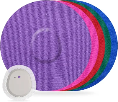 Hot Sale Unisex Waterproof Colorful Pre-Cut Adhesive Freestyle Breathable Hypoallergenic Health Care CGM Sensor Patches