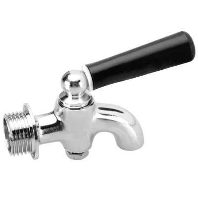 Brass Water Tap for Insulated Bucket, Hot Water Dispenser Spigot With ABS Handle, Water Boiler Outlet Replacement Faucet