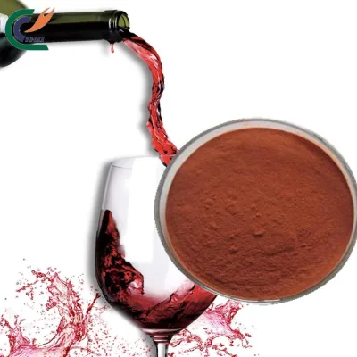 Hot Sale Wholesale Price Red Wine Extract 50% Red Wine Polyphenols