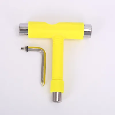 Premium Heavy-Duty Skateboard T Tool for Longboards Custom Logo Printing Allen Wrench Skateboard Parts