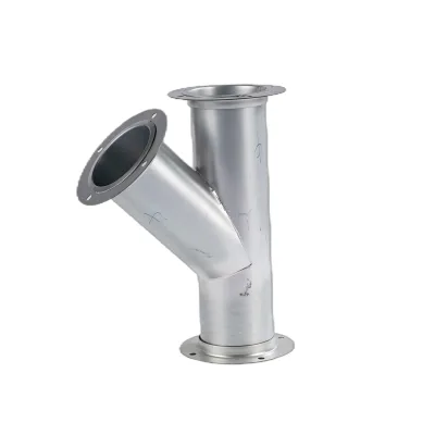 Galvanized Steel 45 Degree Lateral Tee 1 2 Galvanized SteelY- Tee Three Ways
