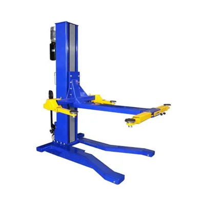 Three Horses Single Post Car Workshop Lift for Sale 5000kg Capacity 1900mm Lifting Height