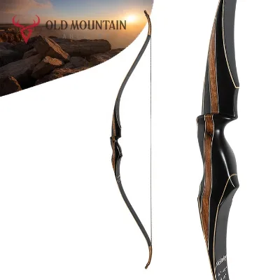 Mckinley Old Mountain Archery Recurve Bow Hunting Traditional Leminated Bow Hunting Bow