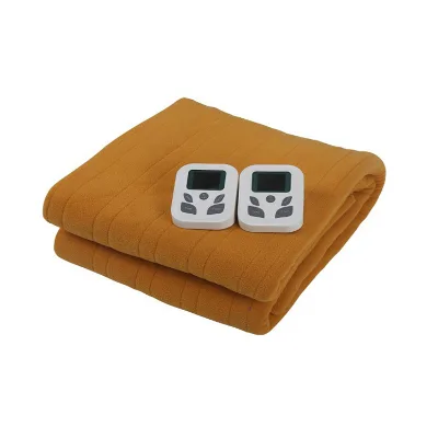 Household Comfortable Dual Control Heating Wire Polyester Smart Electric Heating Rug Overheat Protection Adjustable Thermostat
