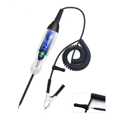 3-60V Senior Led Digital Display Automotive Special Test Pen Black