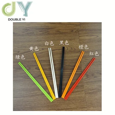 Eco Friendly Plastic Tableware Colorful Hotel Melamini Chopsticks