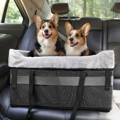 Wholesale Dog Car Booster Seat Dog Safe Travel Artifact Puppy Portable Pet Cat Dog Car Seat Cover